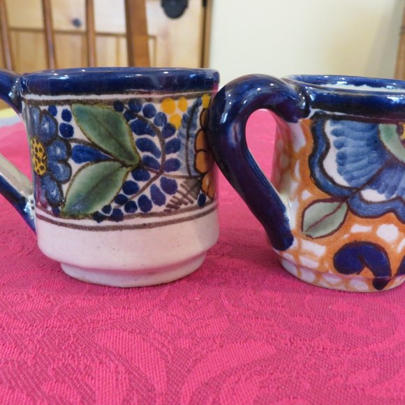 Set of 6 different Talavera Tequila/mezcal/espresso/chocolate cups - Picture 3 of 8